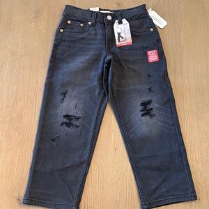 Levi's Kids Loose Taper Jeans - Dark Gray